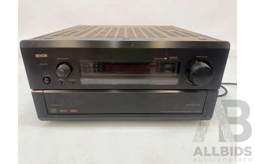 Home Stereo System - Onkyo TX-SR603 AV Receiver + Oppo Blu Ray Player + Denon 5 Disc Cd Player + Denon AVR-5800 + 4x Richter Tall Speakers