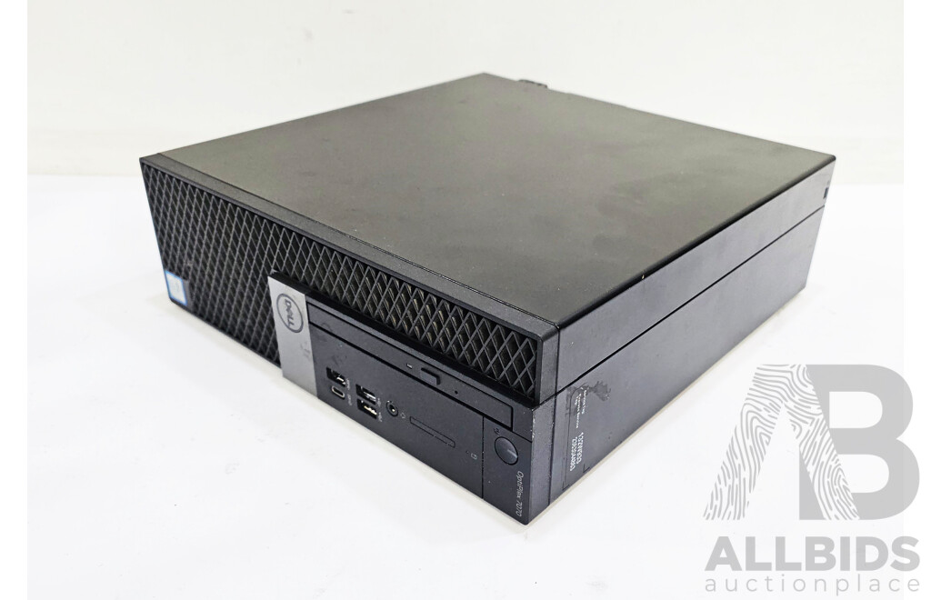 Dell OptiPlex 7070 Intel Core I7 (9700) 3.00GHz-4.70GHz 8-Core CPU Desktop Computer