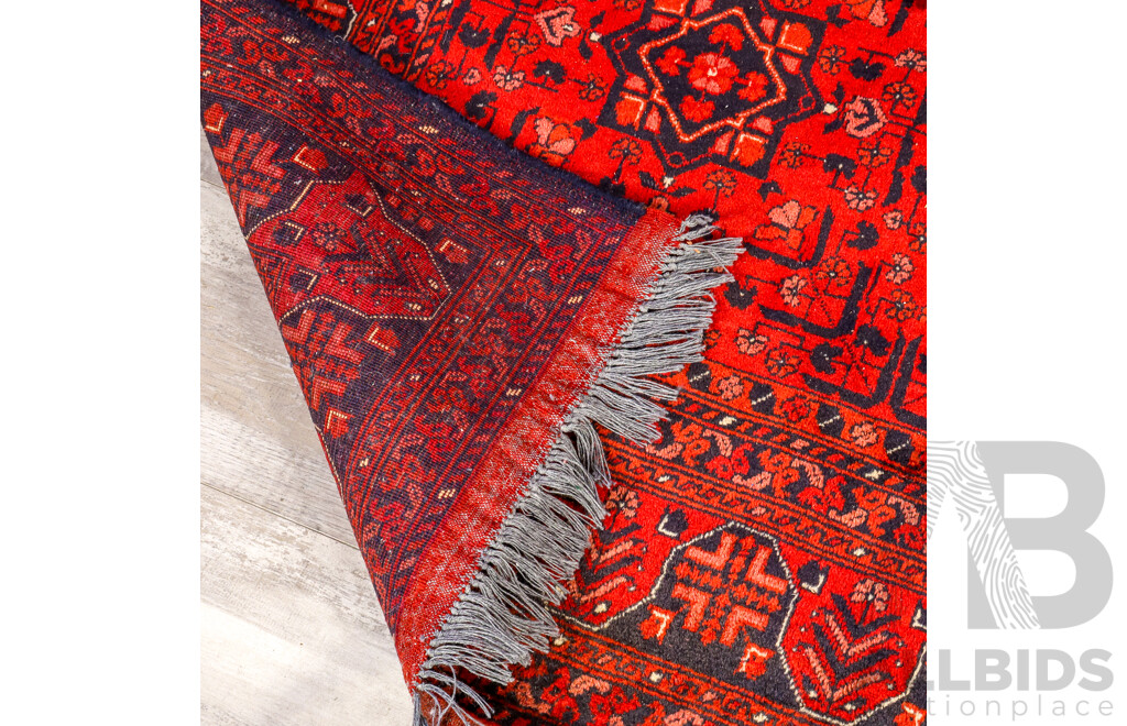 Afghan Khal Mohammadi Red Tone Rug