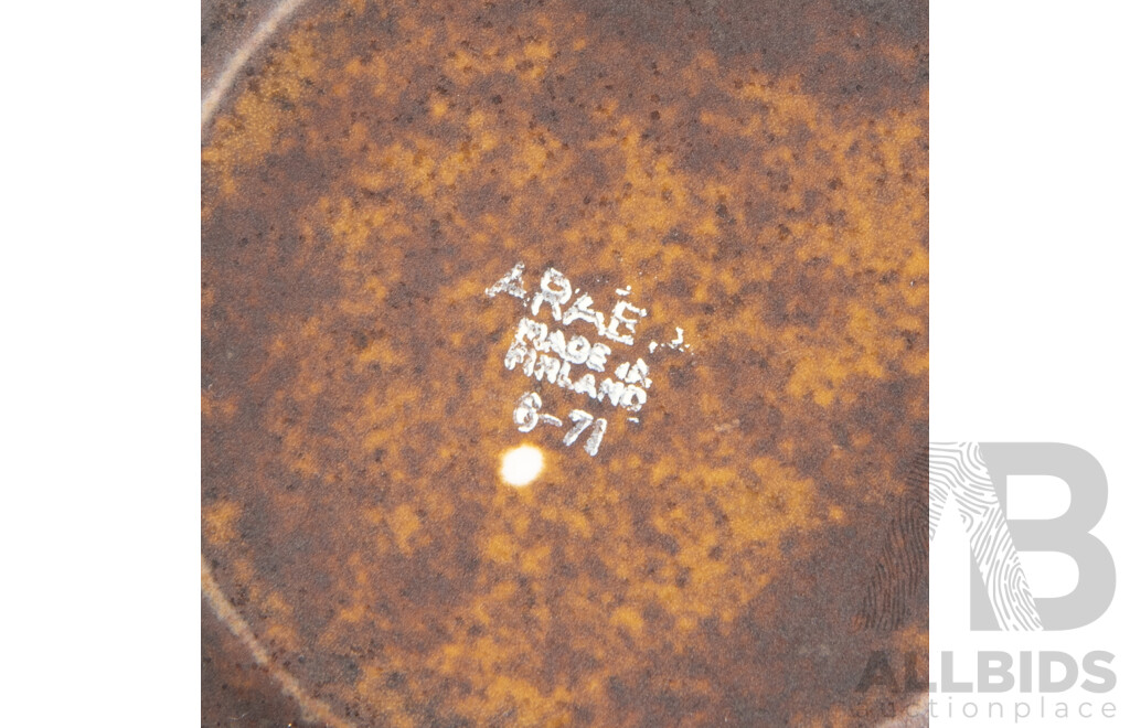 Collection 25 Pieces Mid Century Arabia Ruska and Other Dinner Ware Including Coffee Pot