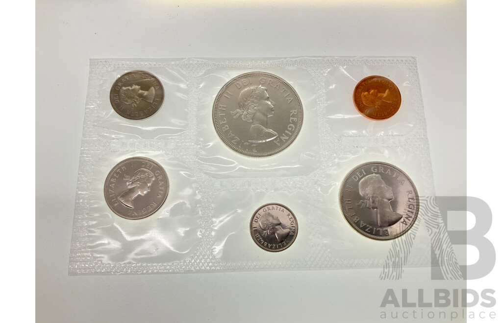 Canada 1964 Six Proof Like Coin Set