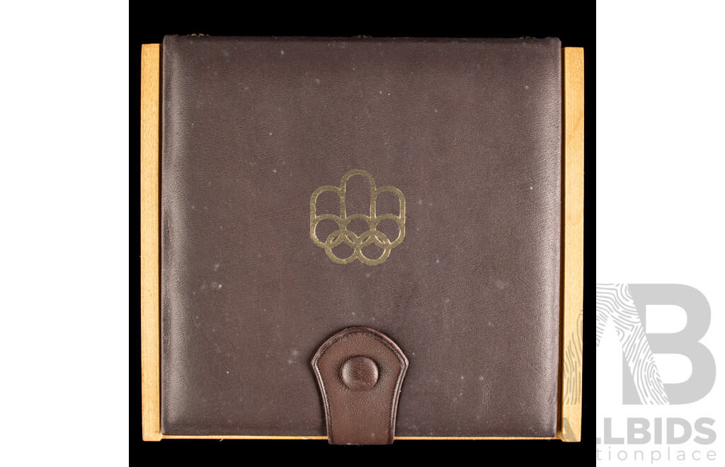 Canada 1976 Four Silver Proof Coin Set, Montreal Olympic Games .925