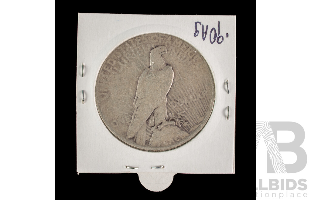 USA 1926 Silver Peace Dollar, Denver Mint .900