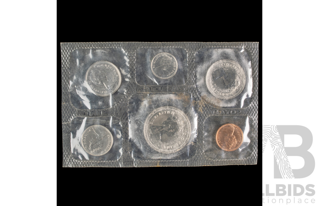 Canada 1978 Six UNC Coin Set