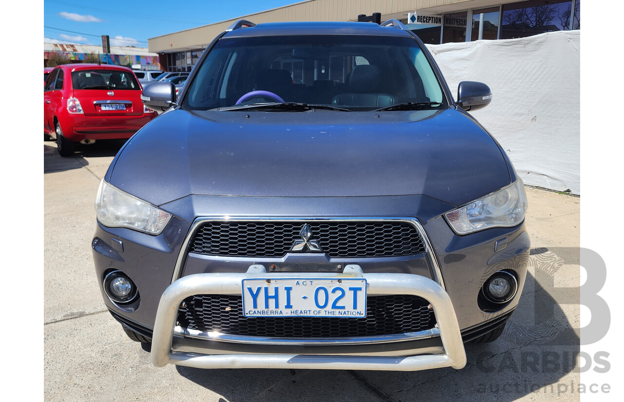 4/2010 Mitsubishi Outlander VR-X ZH MY10 4d Wagon Grey 3.0L