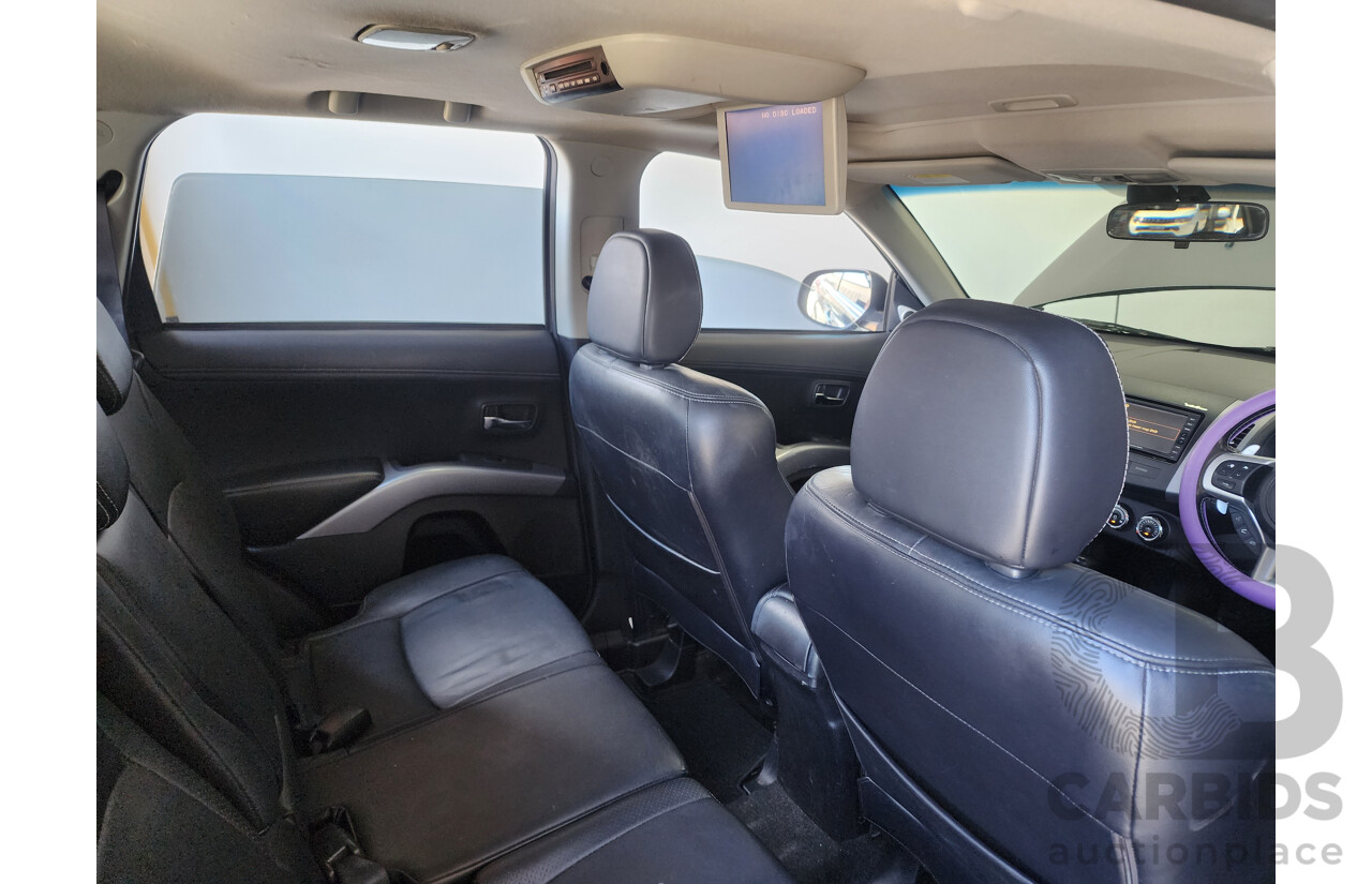 4/2010 Mitsubishi Outlander VR-X ZH MY10 4d Wagon Grey 3.0L