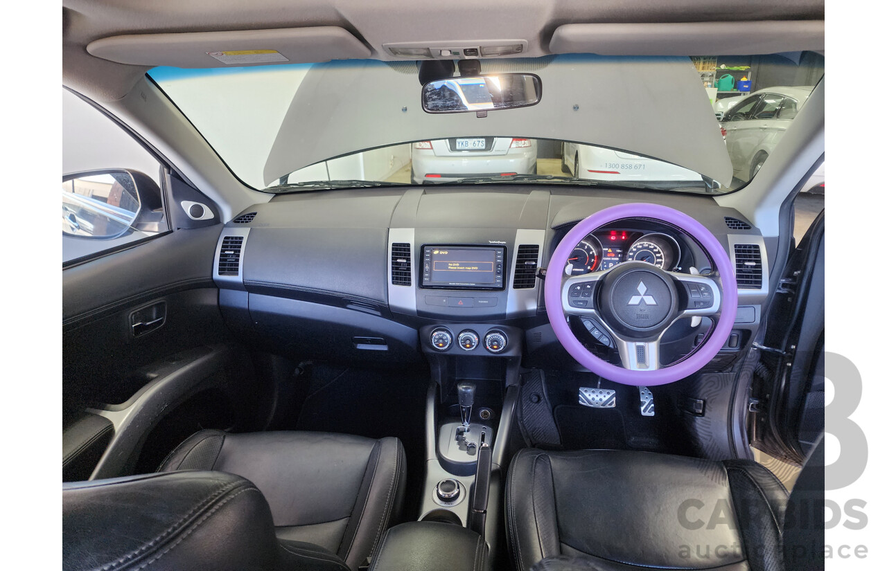 4/2010 Mitsubishi Outlander VR-X ZH MY10 4d Wagon Grey 3.0L