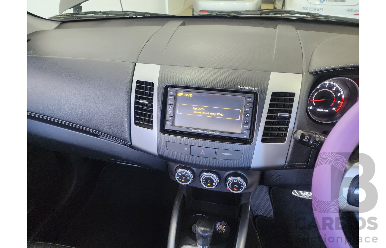 4/2010 Mitsubishi Outlander VR-X ZH MY10 4d Wagon Grey 3.0L