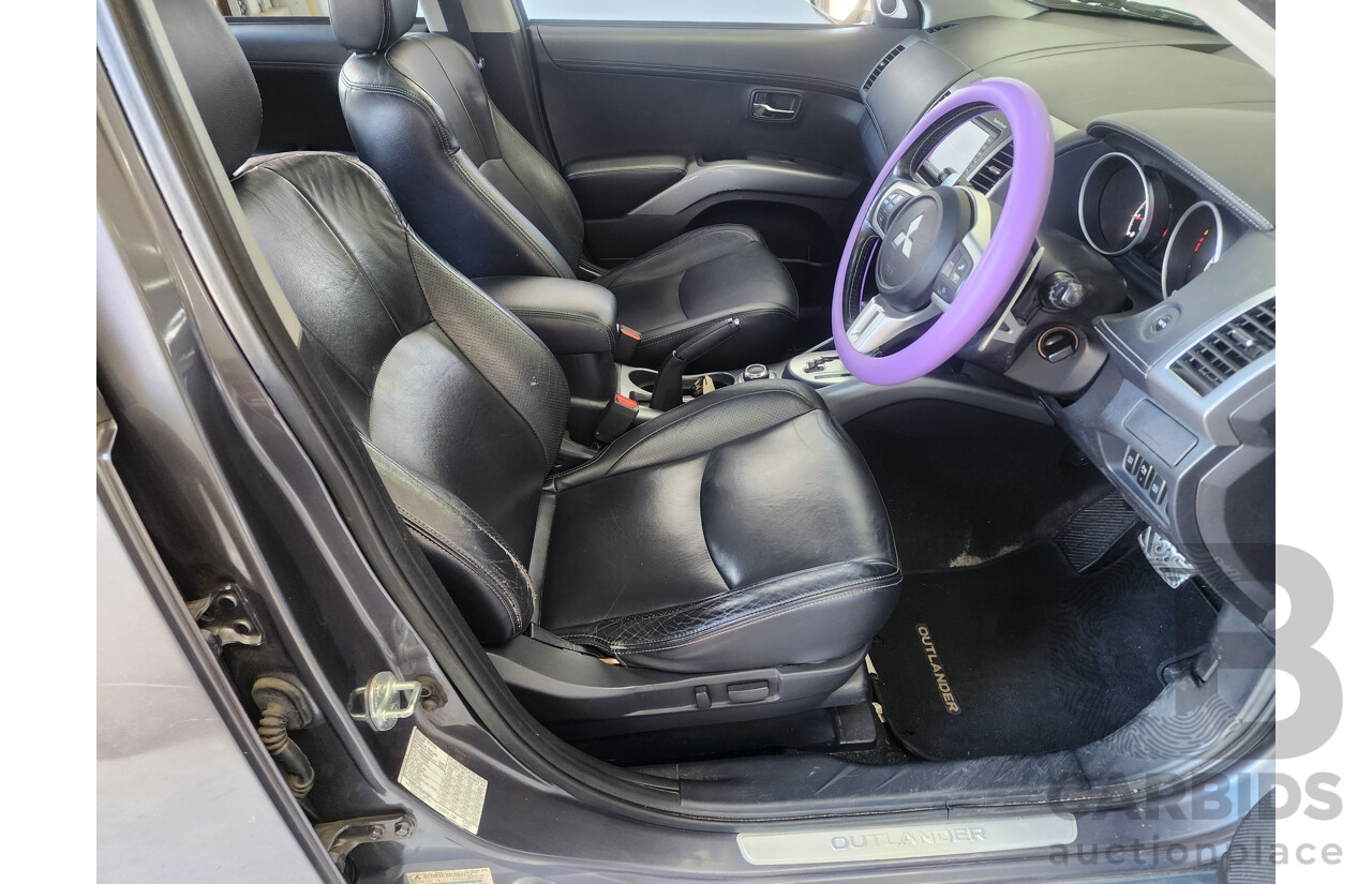 4/2010 Mitsubishi Outlander VR-X ZH MY10 4d Wagon Grey 3.0L