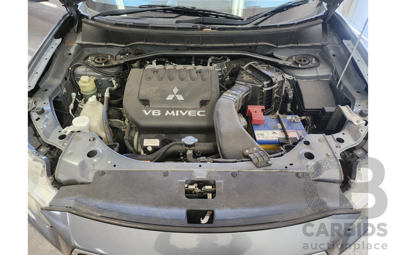 4/2010 Mitsubishi Outlander VR-X ZH MY10 4d Wagon Grey 3.0L