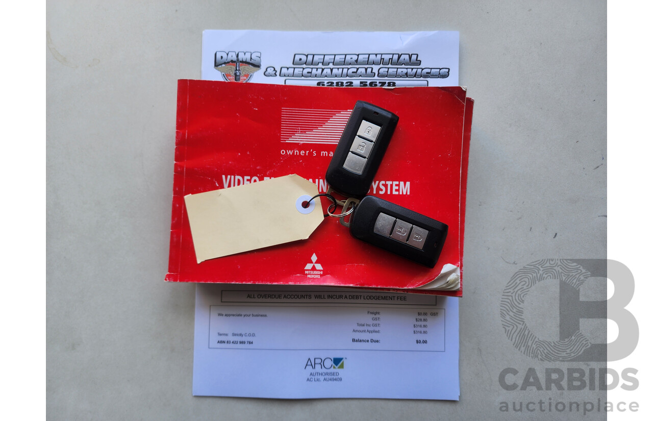 4/2010 Mitsubishi Outlander VR-X ZH MY10 4d Wagon Grey 3.0L