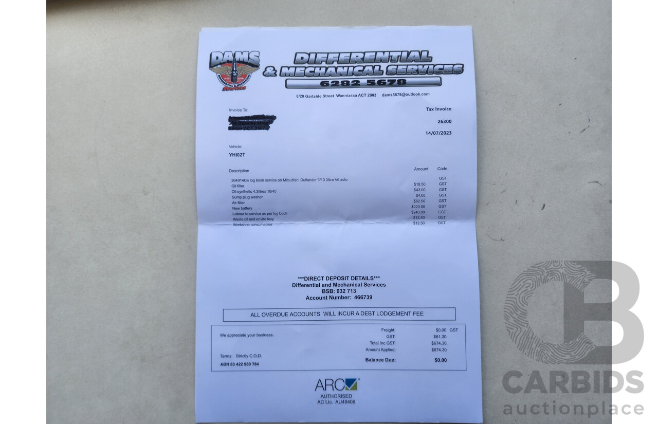 4/2010 Mitsubishi Outlander VR-X ZH MY10 4d Wagon Grey 3.0L