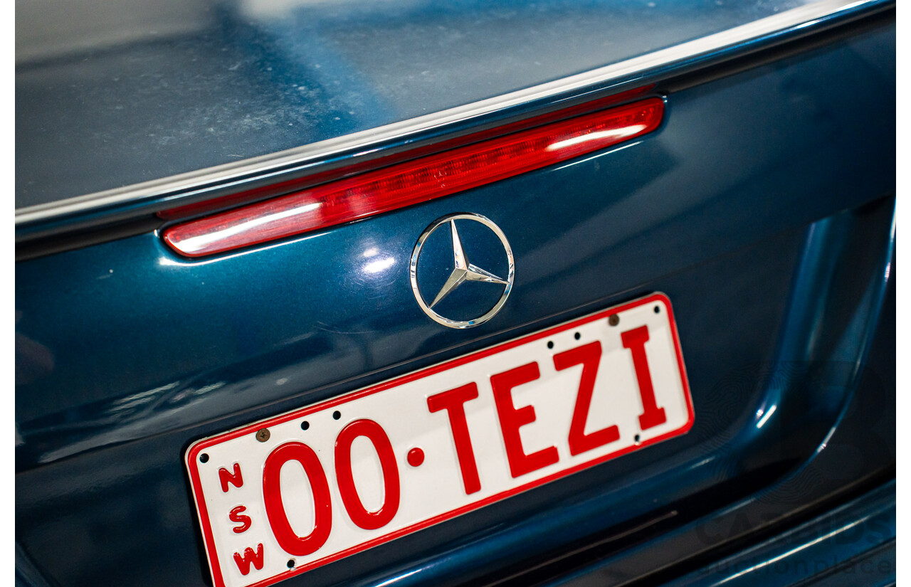 2/2008 Mercedes-Benz SLK 280 R171 07 Upgrade 2d Convertible Benotoite Blue Metallic V6 3.0L