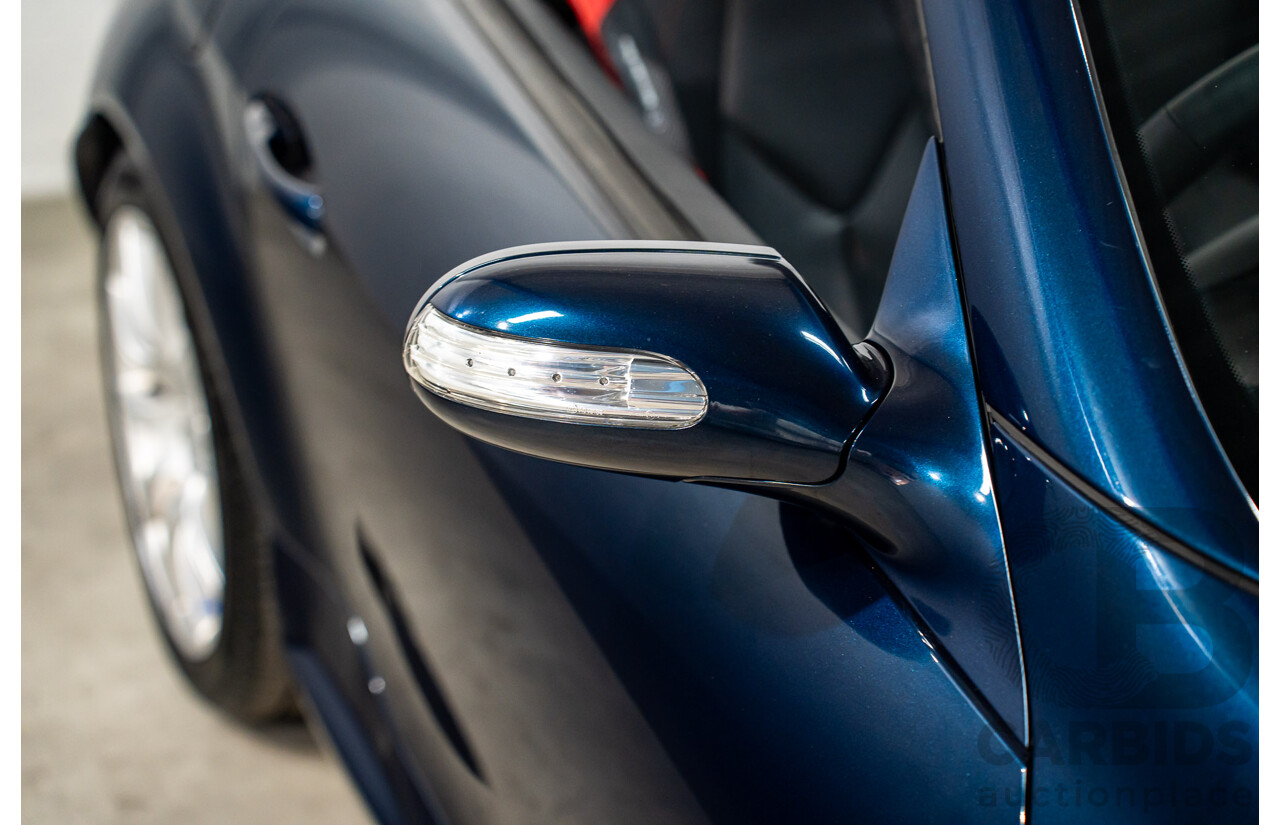 2/2008 Mercedes-Benz SLK 280 R171 07 Upgrade 2d Convertible Benotoite Blue Metallic V6 3.0L