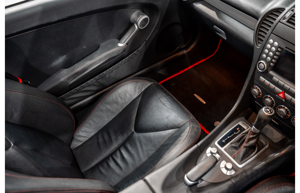 2/2008 Mercedes-Benz SLK 280 R171 07 Upgrade 2d Convertible Benotoite Blue Metallic V6 3.0L