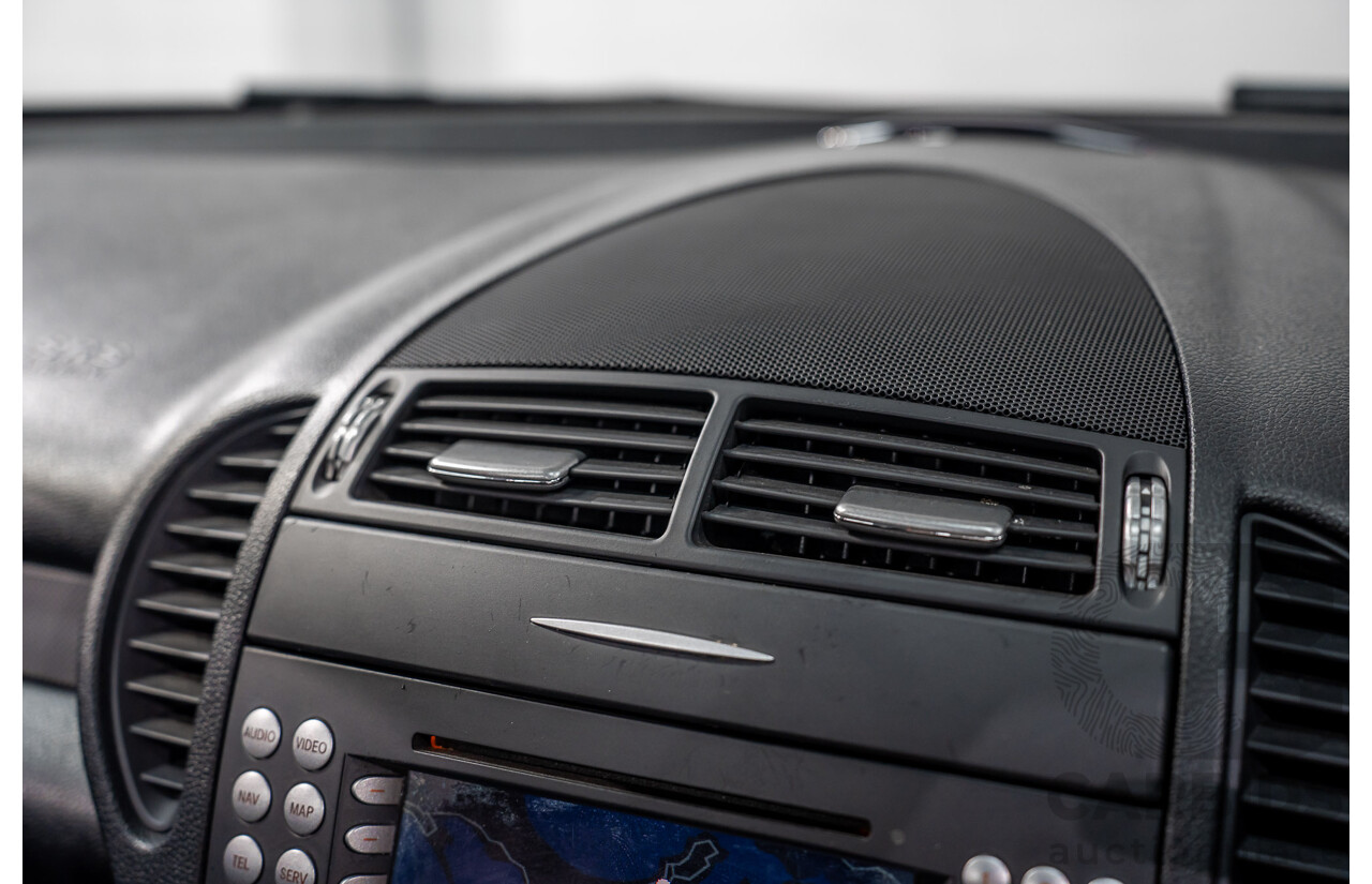 2/2008 Mercedes-Benz SLK 280 R171 07 Upgrade 2d Convertible Benotoite Blue Metallic V6 3.0L