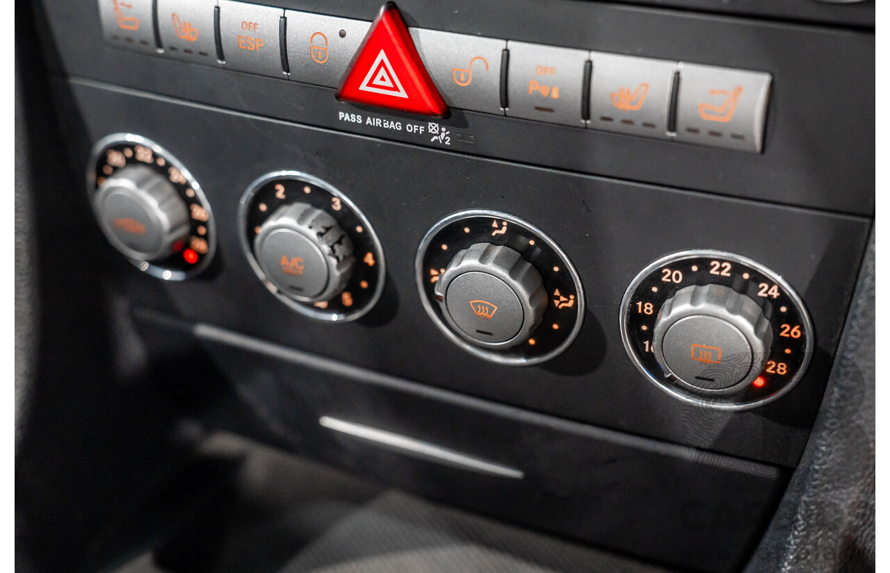 2/2008 Mercedes-Benz SLK 280 R171 07 Upgrade 2d Convertible Benotoite Blue Metallic V6 3.0L