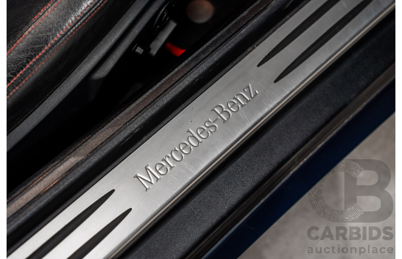 2/2008 Mercedes-Benz SLK 280 R171 07 Upgrade 2d Convertible Benotoite Blue Metallic V6 3.0L