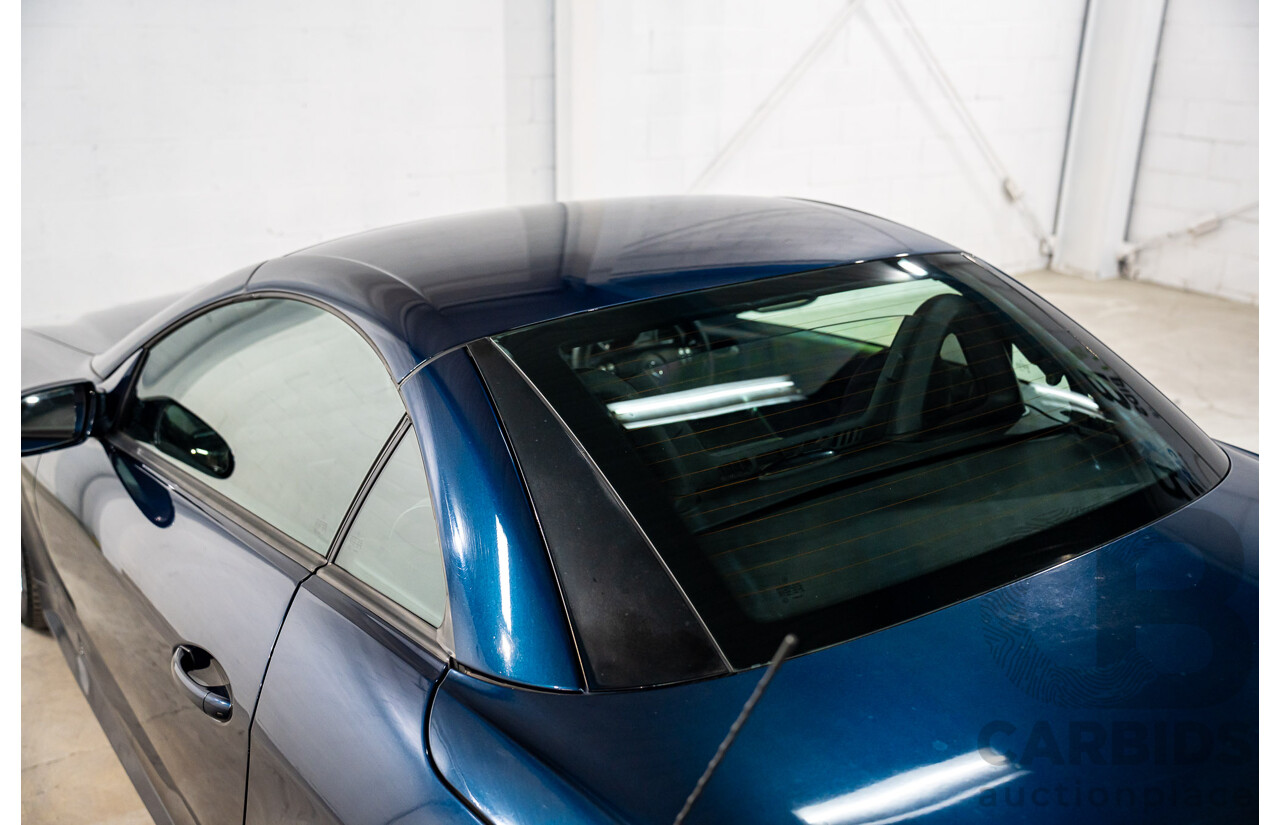 2/2008 Mercedes-Benz SLK 280 R171 07 Upgrade 2d Convertible Benotoite Blue Metallic V6 3.0L
