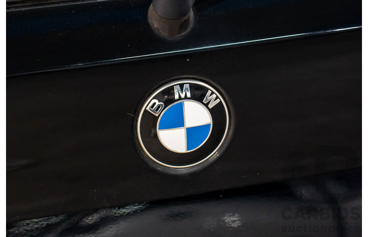 6/2010 BMW X1 xDrive23d E84 4d Wagon Schwartz Black Turbo Diesel 2.0L