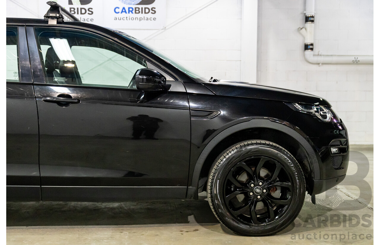 06/2016 Land Rover Discovery Sport TD4 HSE (AWD) LC MY16.5 4d Wagon Santorini Black Metallic Turbo Diesel 2.2L