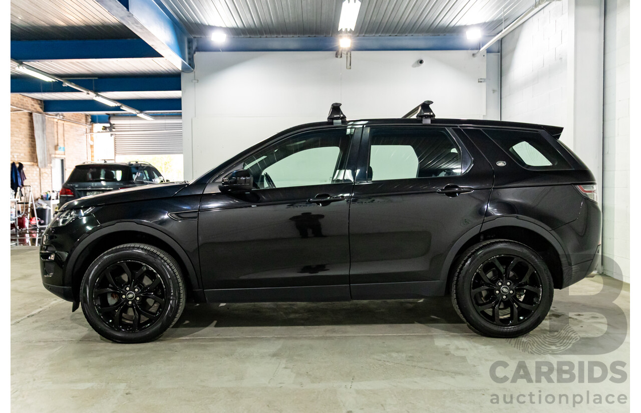 06/2016 Land Rover Discovery Sport TD4 HSE (AWD) LC MY16.5 4d Wagon Santorini Black Metallic Turbo Diesel 2.2L