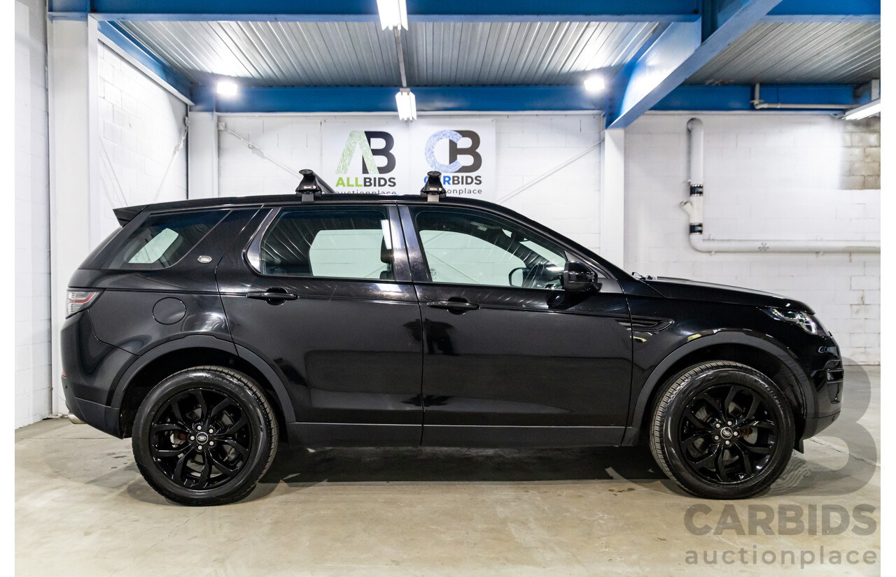 06/2016 Land Rover Discovery Sport TD4 HSE (AWD) LC MY16.5 4d Wagon Santorini Black Metallic Turbo Diesel 2.2L