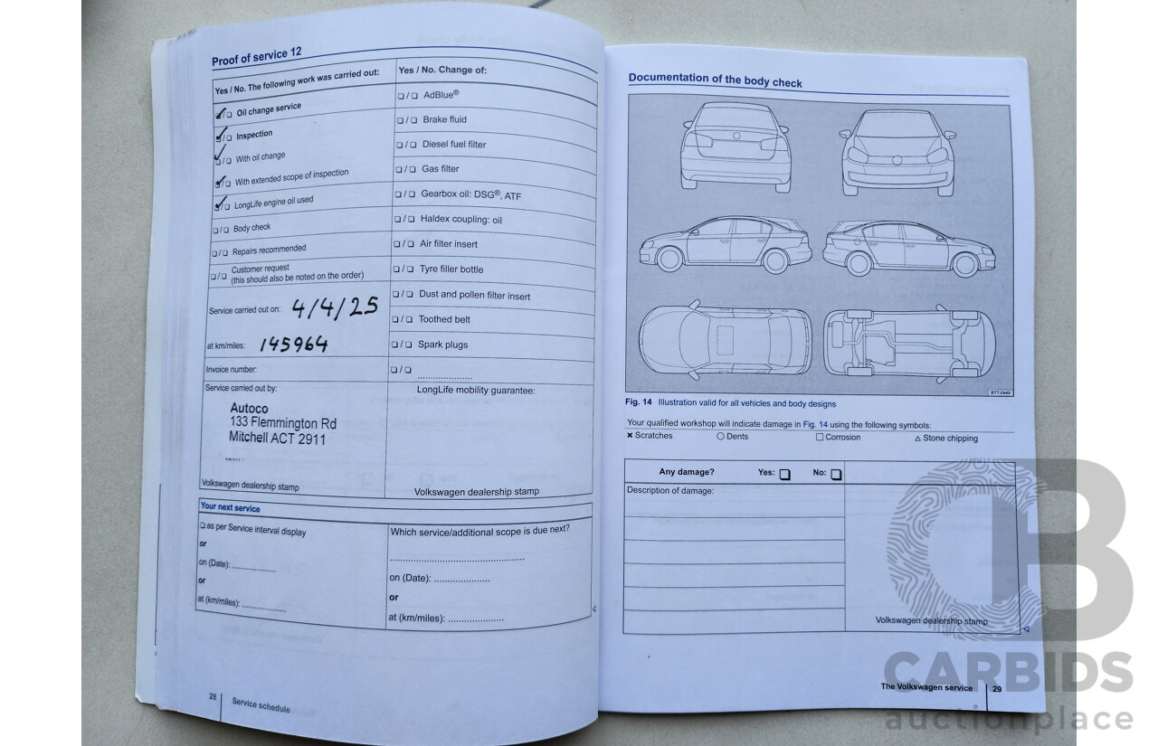 9/2013 Volkswagen Golf 90 TSI Comfortline AU 5d Hatchback White 1.4L