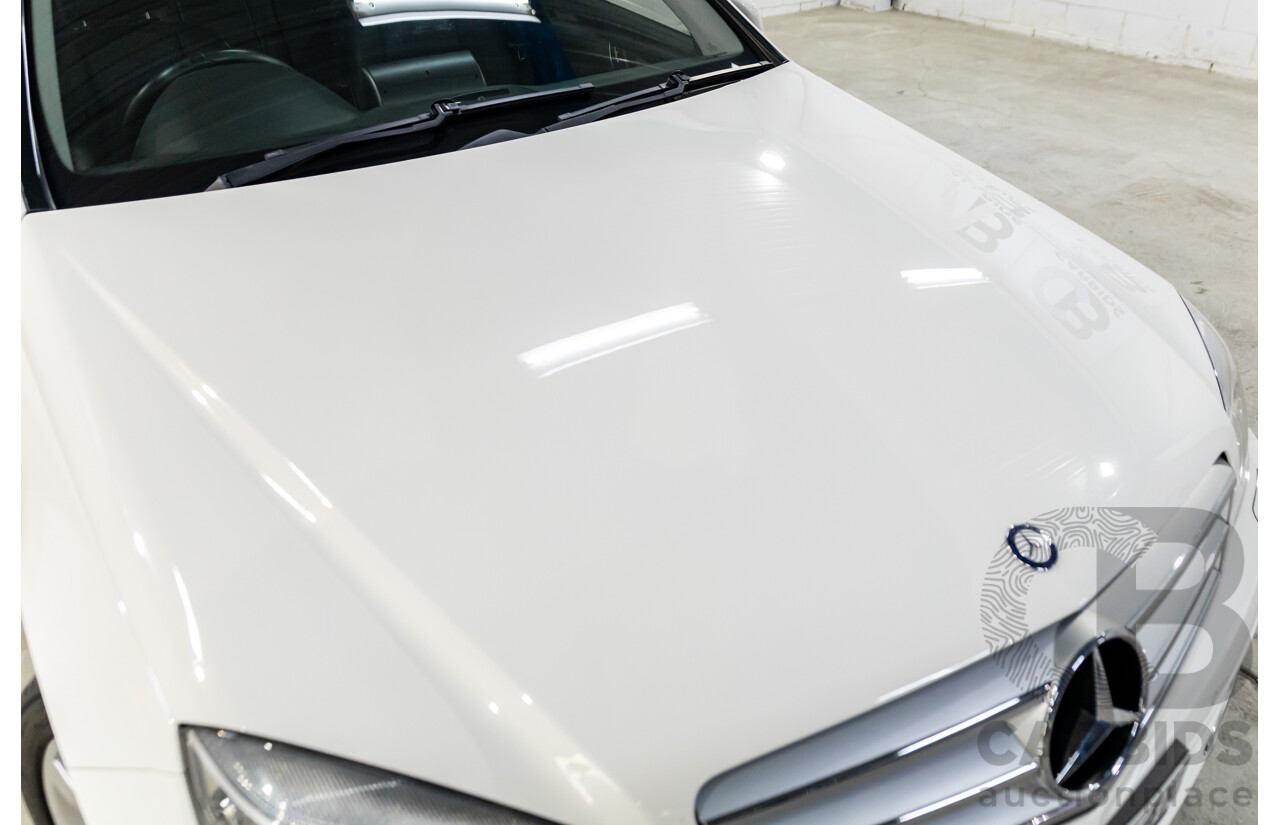 7/2009 Mercedes-Benz C200 Kompressor Avantgarde W204 4d Sedan Calcite White Supercharged 1.8L
