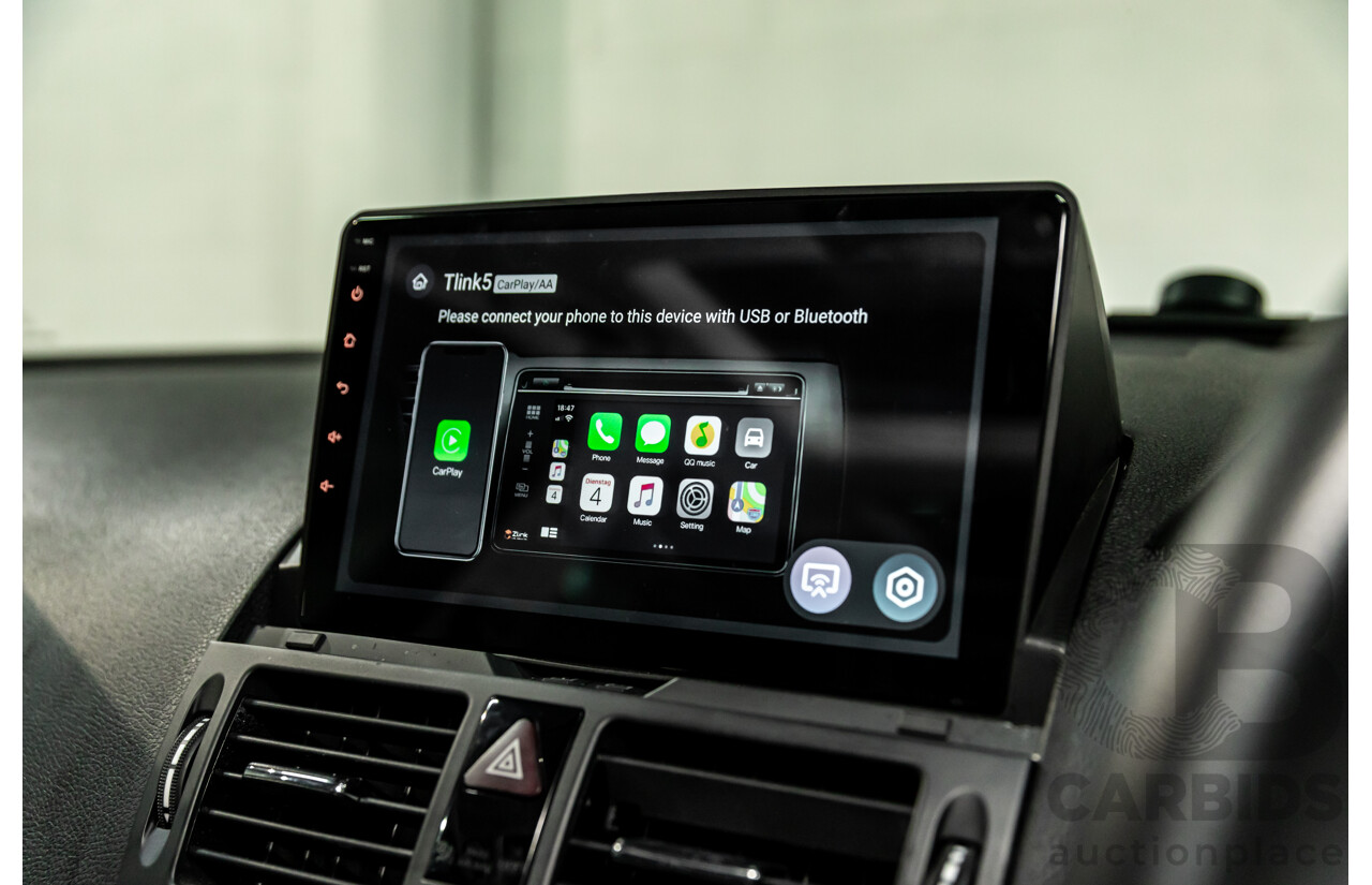 7/2009 Mercedes-Benz C200 Kompressor Avantgarde W204 4d Sedan Calcite White Supercharged 1.8L