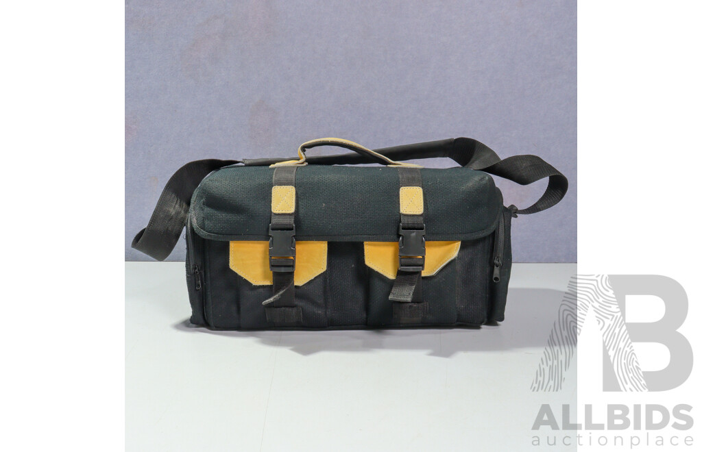 Nikon F80 & Nikon F100 Cameras in Soft Case with Nikkor 70-300mm & 70-210mm Lenses and More