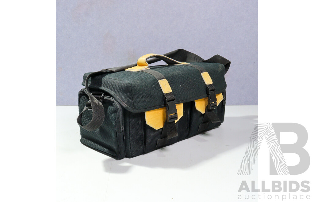Nikon F80 & Nikon F100 Cameras in Soft Case with Nikkor 70-300mm & 70-210mm Lenses and More