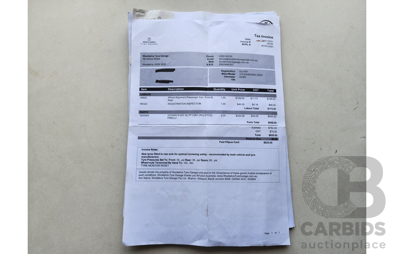 11/2016 Volkswagen Golf 110 TSI Highline AU MY17 5d Hatchback Grey 1.4L
