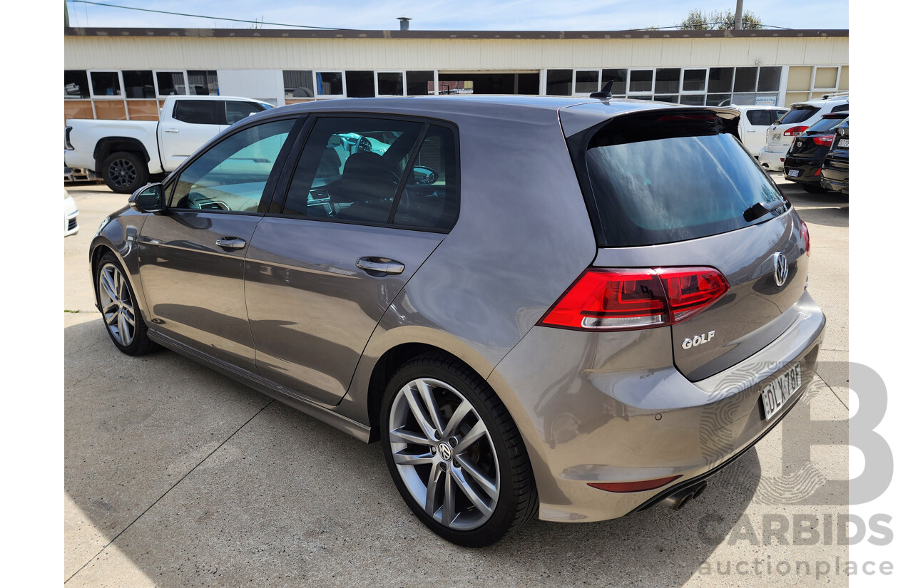 11/2016 Volkswagen Golf 110 TSI Highline AU MY17 5d Hatchback Grey 1.4L