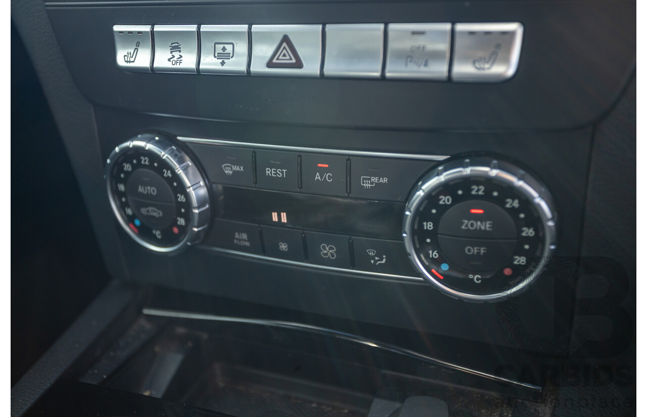 11/2011 Mercedes Benz C63 AMG Performance Package Plus W204 MY11 4d Sedan Calcite White V8 6.3L