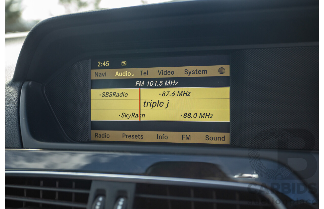 11/2011 Mercedes Benz C63 AMG Performance Package Plus W204 MY11 4d Sedan Calcite White V8 6.3L