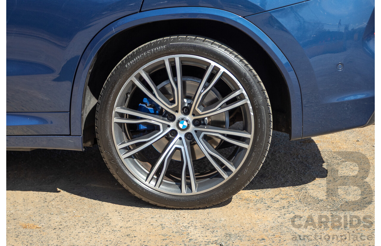 06/2018 BMW X3 M40i (AWD) MY18 G01 4d Wagon Phytonic Blue Metallic Turbo 3.0L