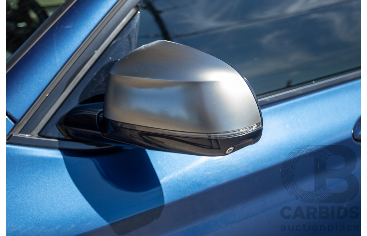 06/2018 BMW X3 M40i (AWD) MY18 G01 4d Wagon Phytonic Blue Metallic Turbo 3.0L