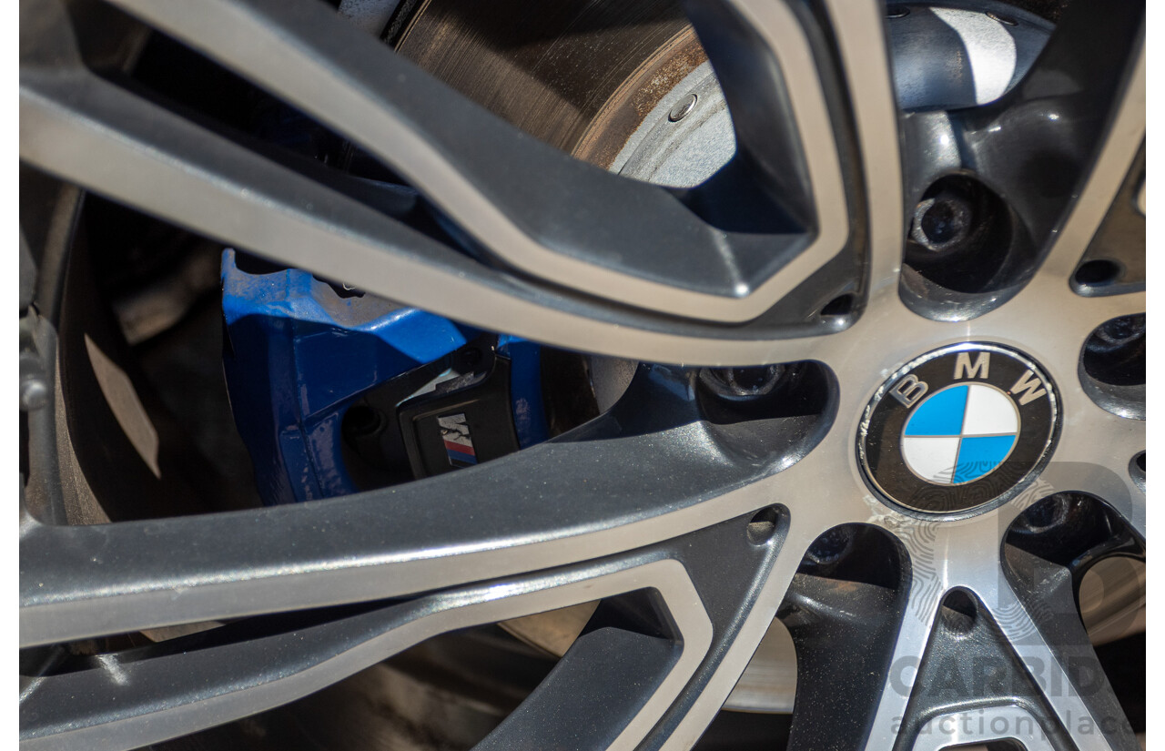 06/2018 BMW X3 M40i (AWD) MY18 G01 4d Wagon Phytonic Blue Metallic Turbo 3.0L