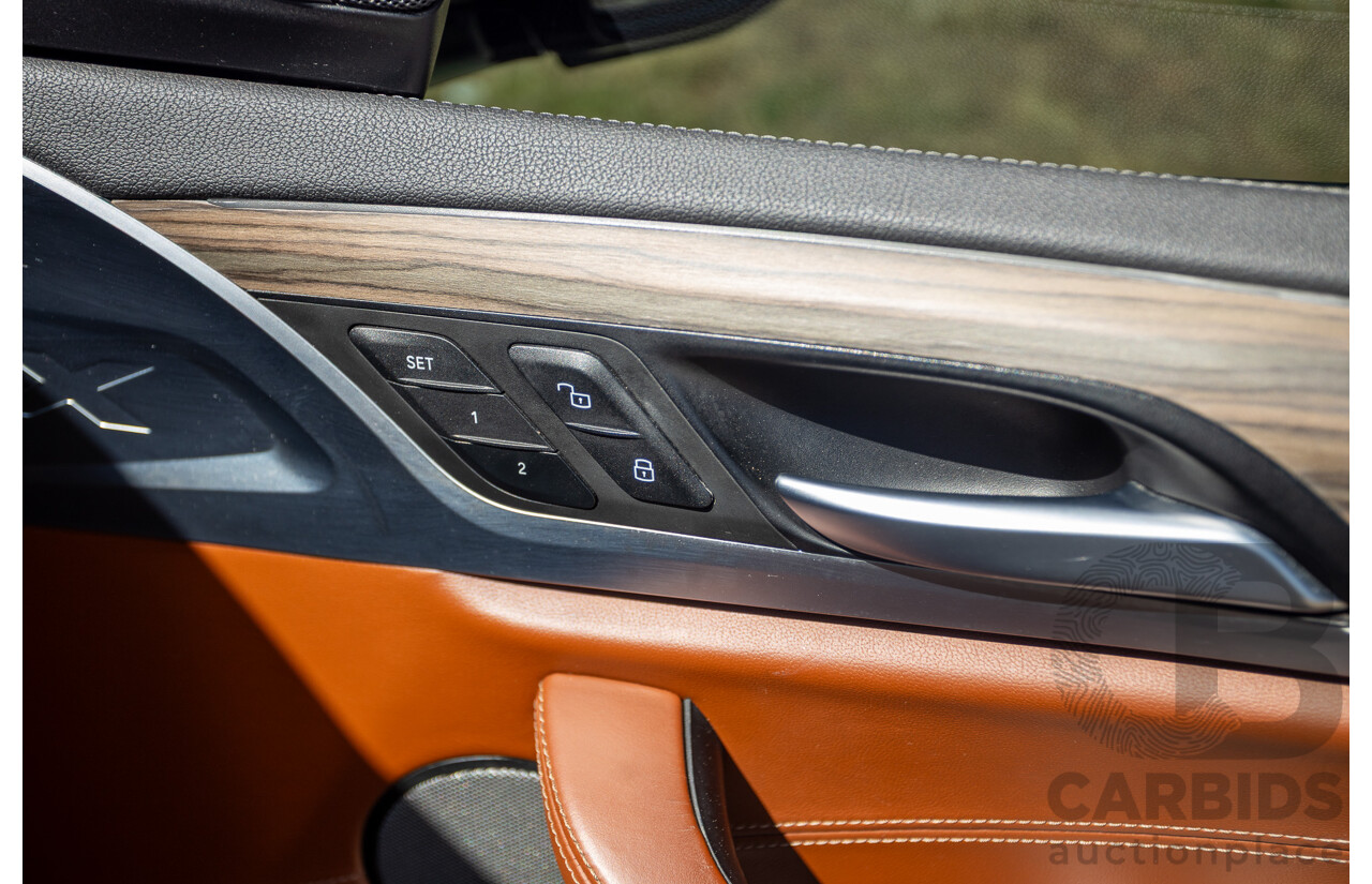 06/2018 BMW X3 M40i (AWD) MY18 G01 4d Wagon Phytonic Blue Metallic Turbo 3.0L