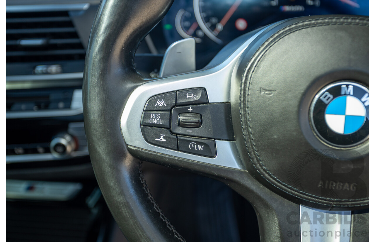 06/2018 BMW X3 M40i (AWD) MY18 G01 4d Wagon Phytonic Blue Metallic Turbo 3.0L