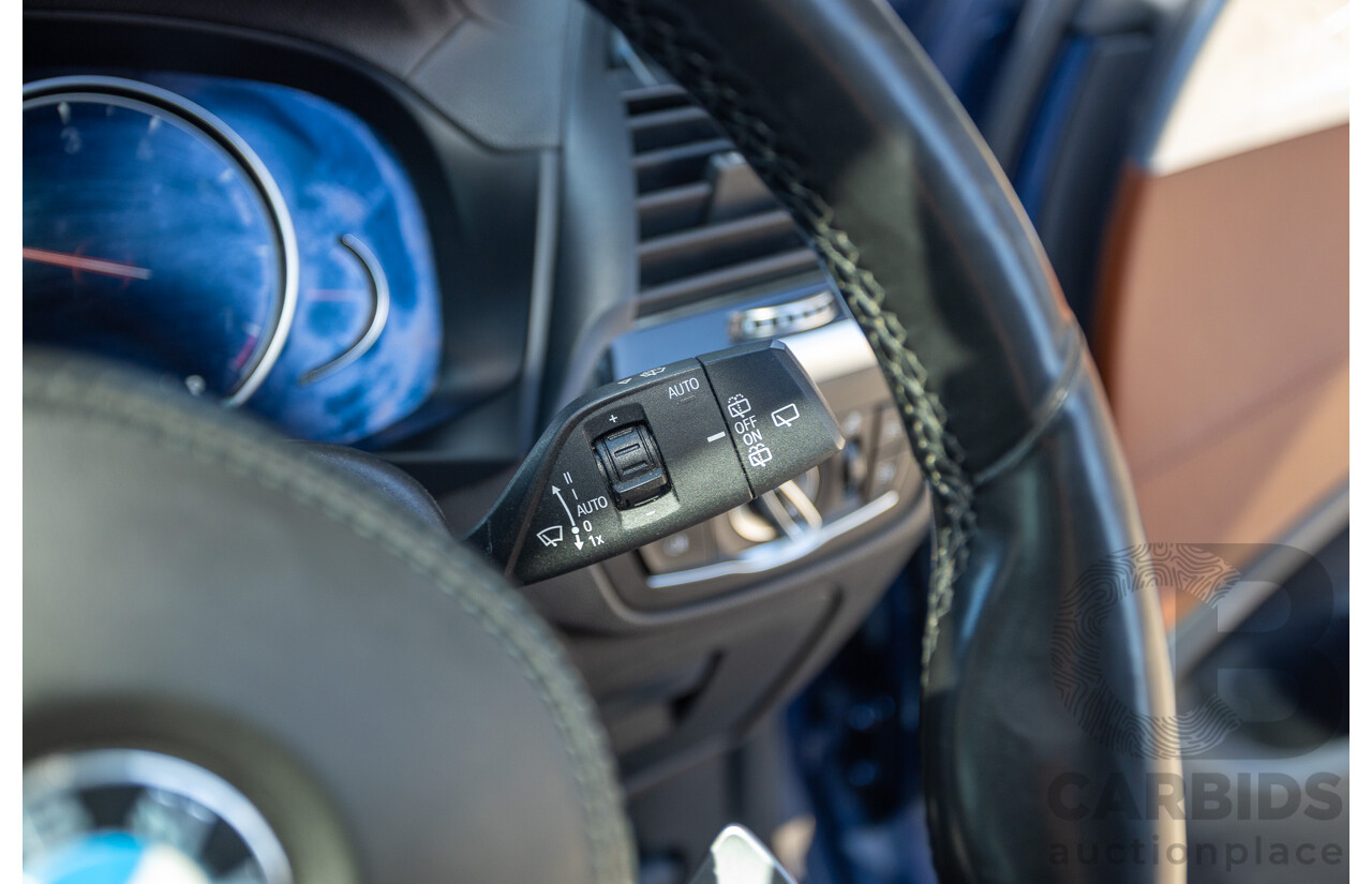 06/2018 BMW X3 M40i (AWD) MY18 G01 4d Wagon Phytonic Blue Metallic Turbo 3.0L