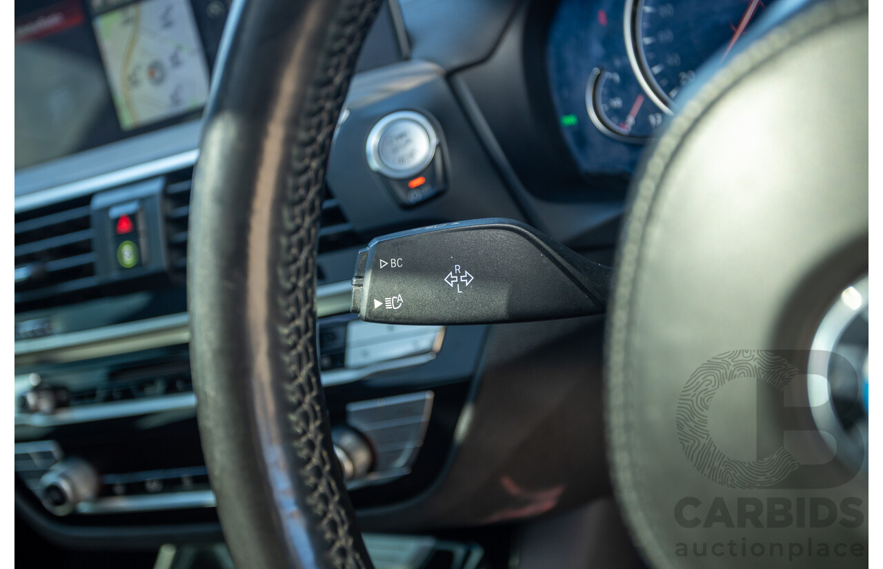 06/2018 BMW X3 M40i (AWD) MY18 G01 4d Wagon Phytonic Blue Metallic Turbo 3.0L