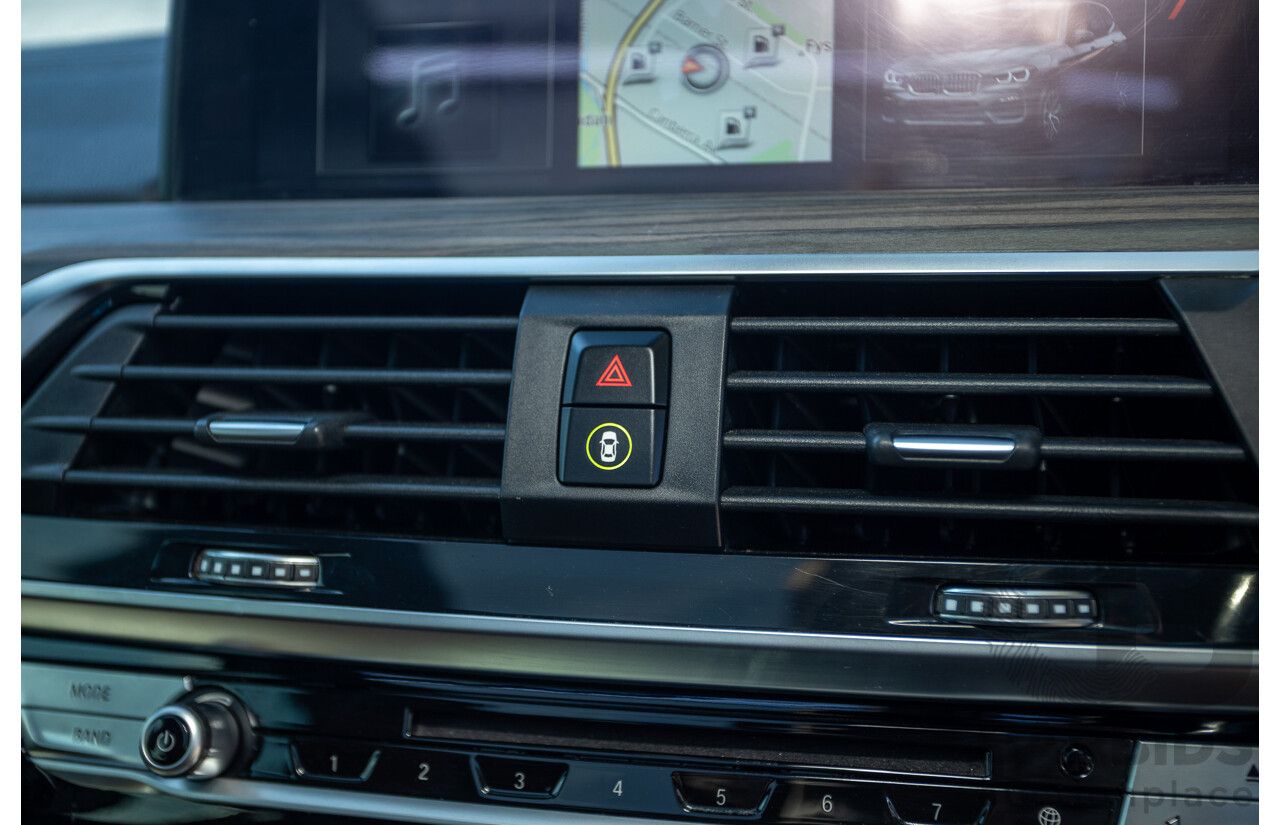 06/2018 BMW X3 M40i (AWD) MY18 G01 4d Wagon Phytonic Blue Metallic Turbo 3.0L