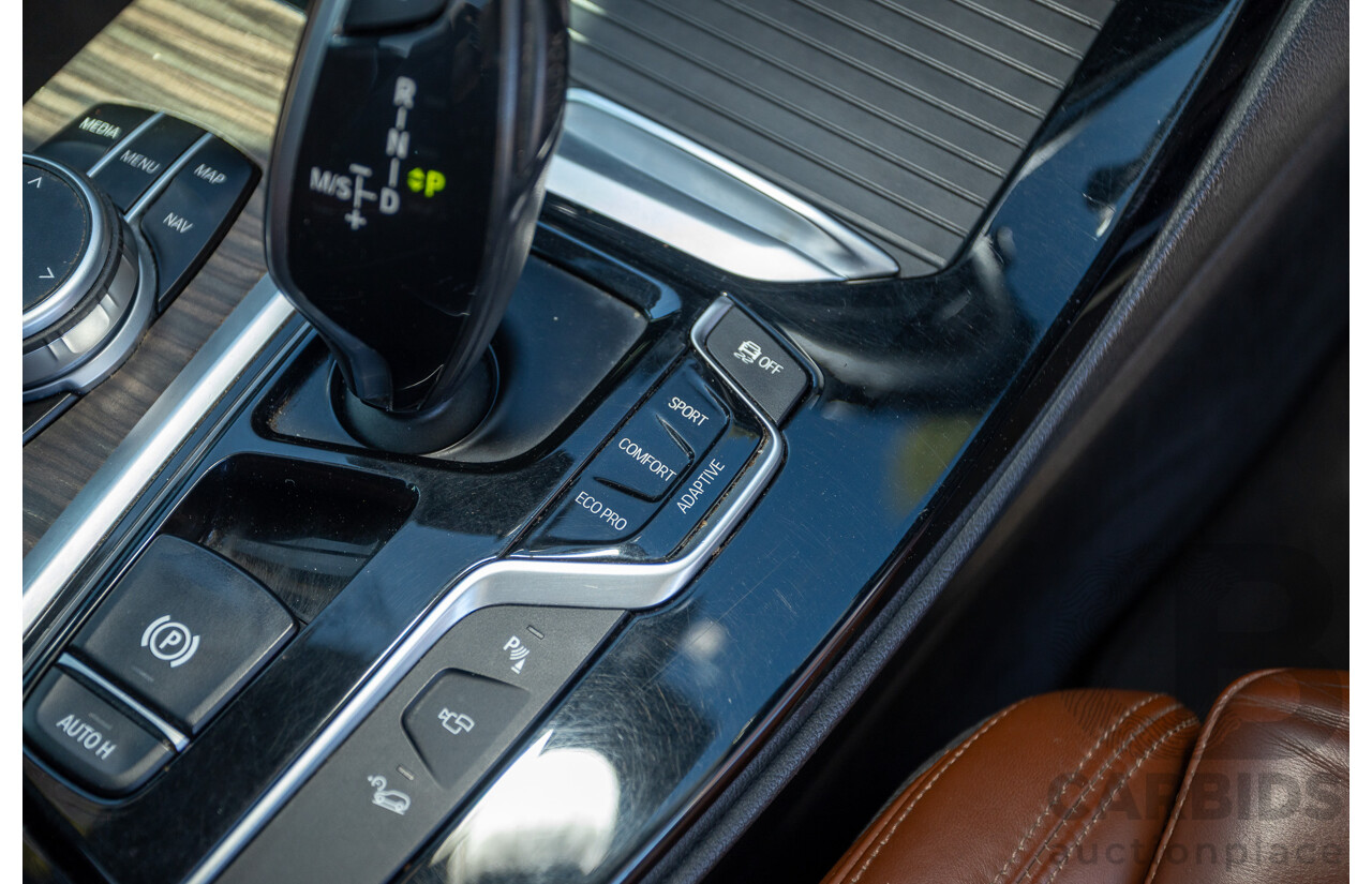 06/2018 BMW X3 M40i (AWD) MY18 G01 4d Wagon Phytonic Blue Metallic Turbo 3.0L