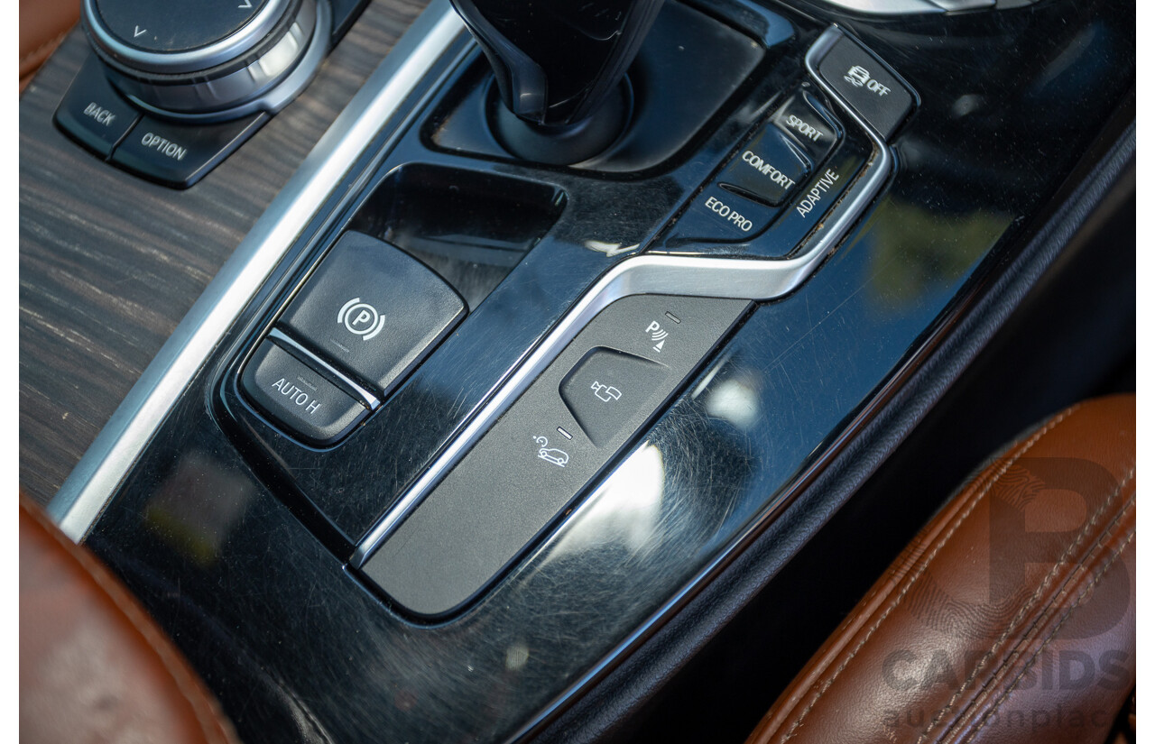 06/2018 BMW X3 M40i (AWD) MY18 G01 4d Wagon Phytonic Blue Metallic Turbo 3.0L