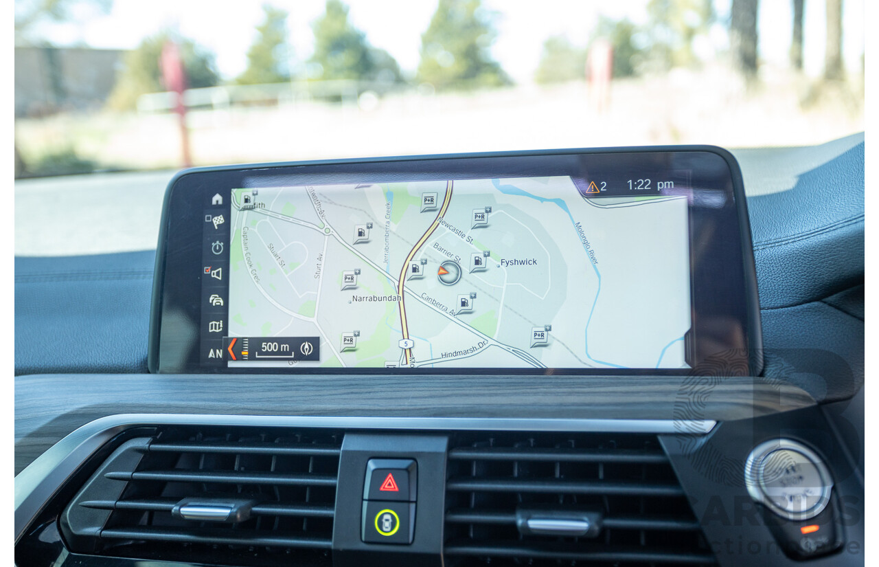 06/2018 BMW X3 M40i (AWD) MY18 G01 4d Wagon Phytonic Blue Metallic Turbo 3.0L