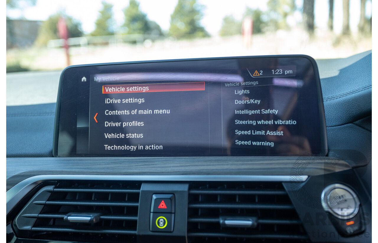 06/2018 BMW X3 M40i (AWD) MY18 G01 4d Wagon Phytonic Blue Metallic Turbo 3.0L