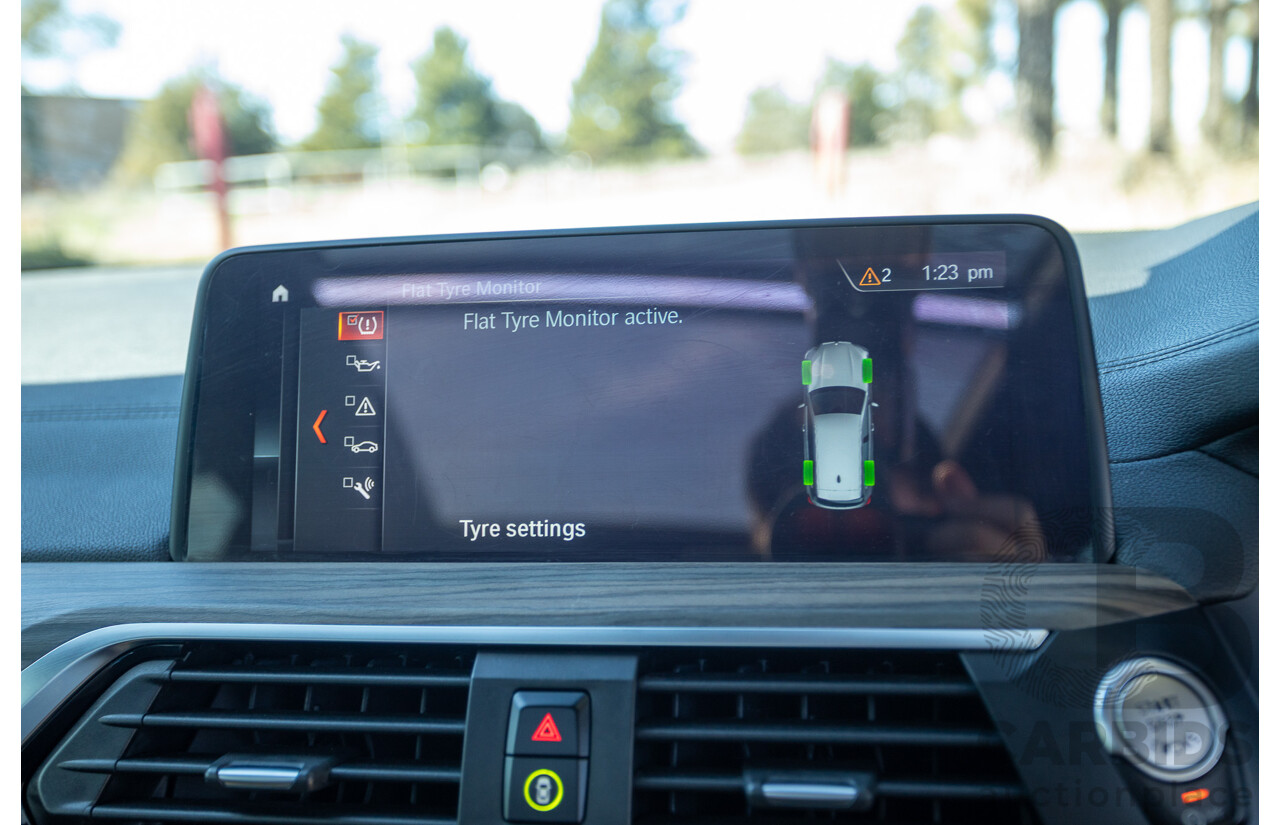 06/2018 BMW X3 M40i (AWD) MY18 G01 4d Wagon Phytonic Blue Metallic Turbo 3.0L