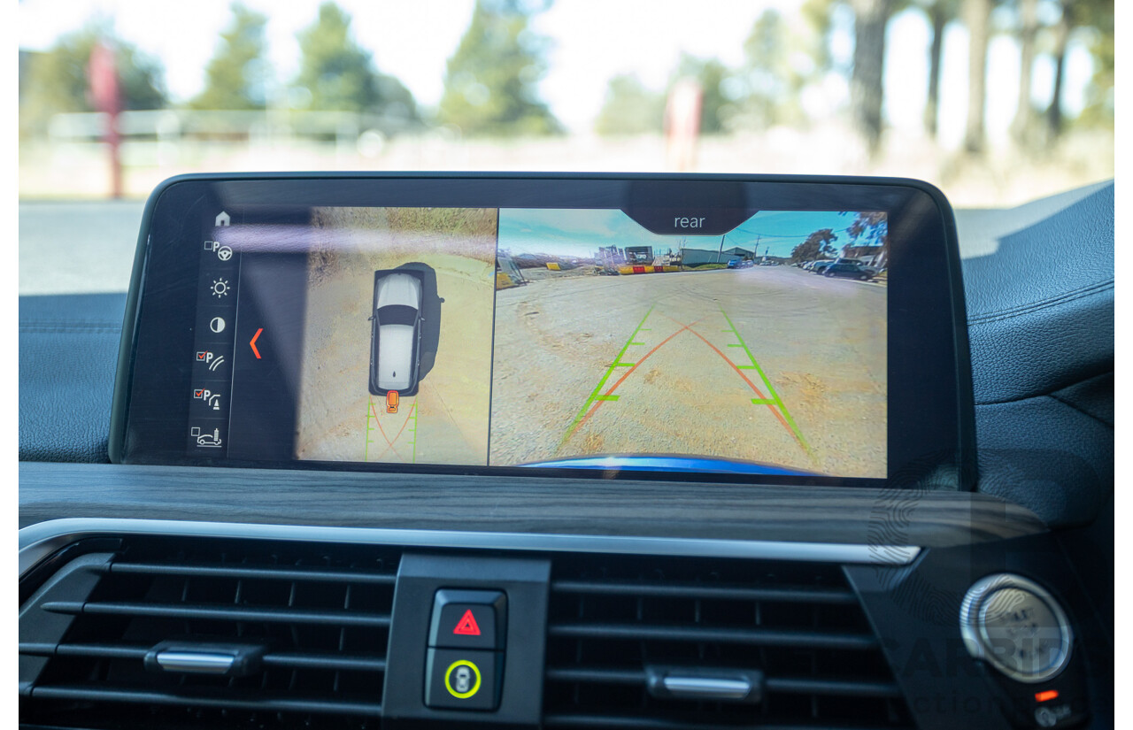 06/2018 BMW X3 M40i (AWD) MY18 G01 4d Wagon Phytonic Blue Metallic Turbo 3.0L